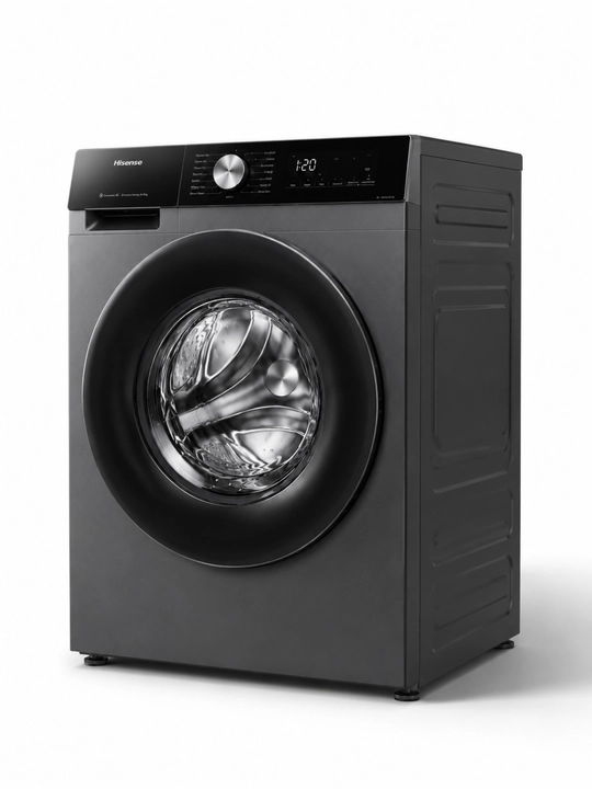 Hisense WF3S7021BB kir yuvish mashinasi 7 kg, 1200 ayl/min, inverter, bug‘, 16 dastur