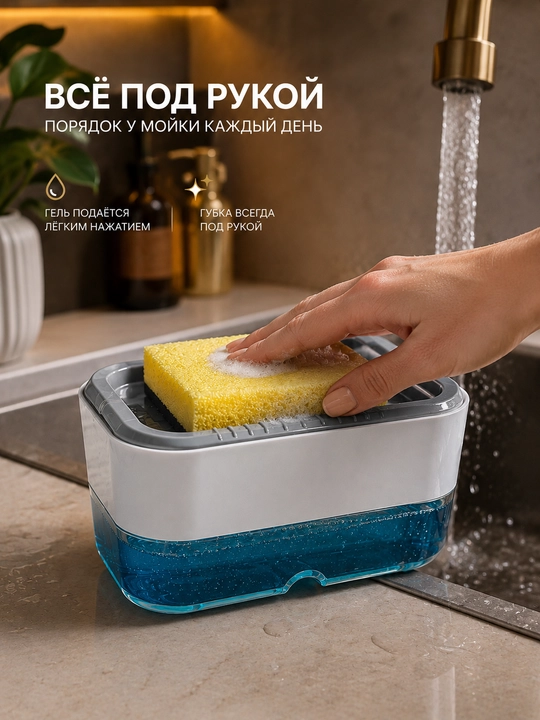 Диспенсер для средств мытья посуды