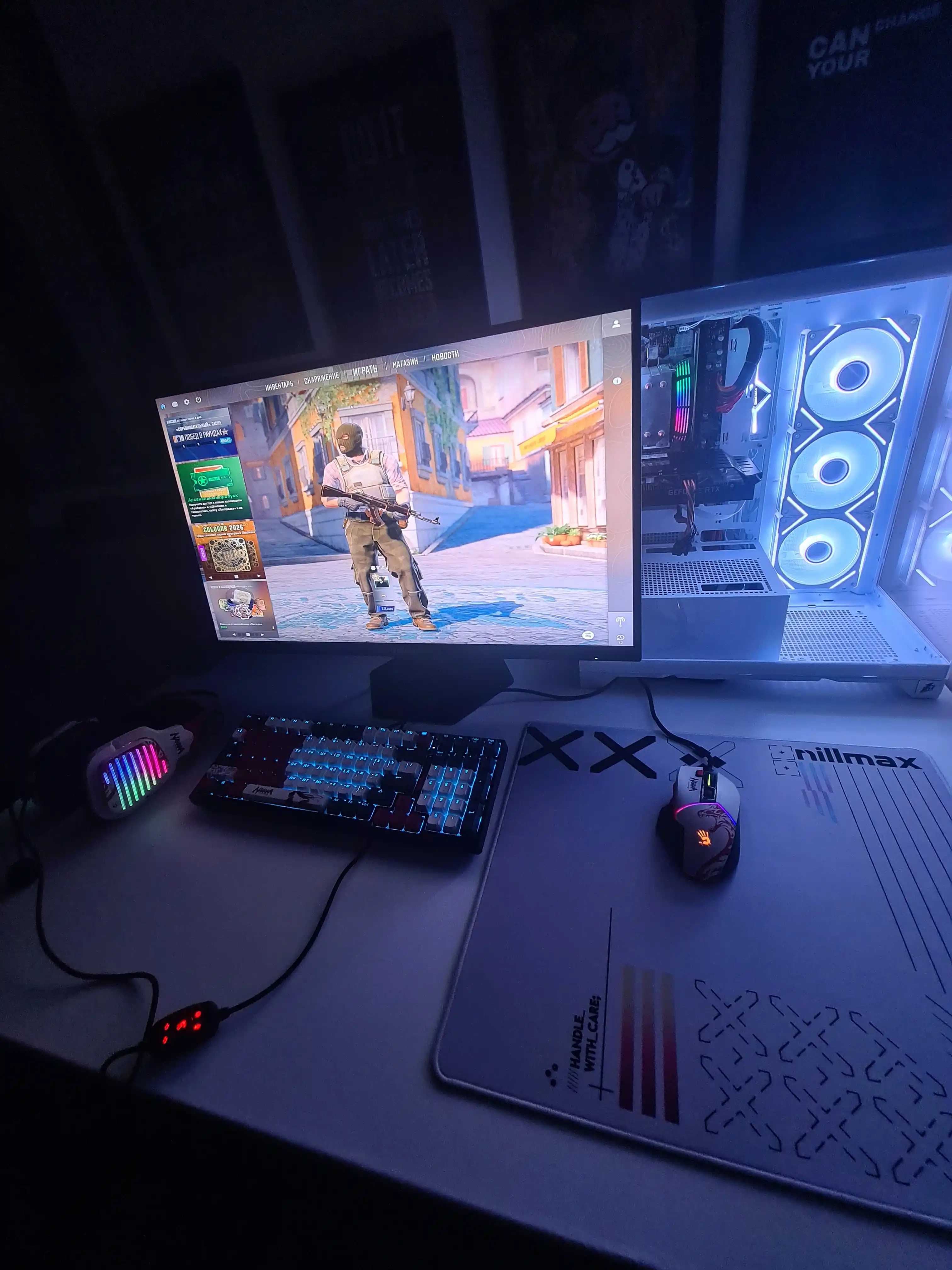 Bloody S98 Naraka — RGB mexanik gaming klaviatura, BLMS Red Plus, Hot-Swappable, 98 tugma