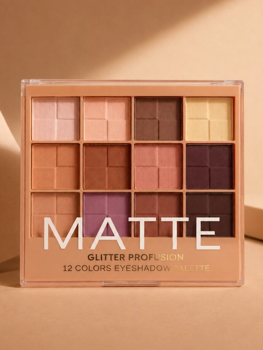 Палитра матовых теней для век, MATTE PROFESSIONAL тени для кожи вокруг глаз, из 10 цветов