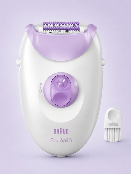BRAUN Silk-épil 3 SE3-000 elektr epilyatori, 20 ta pinsetli, 5320 turi