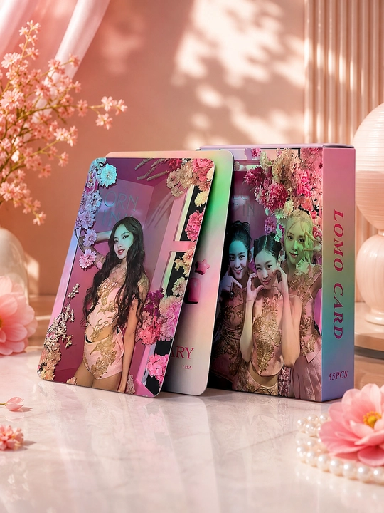 K-Pop BlackPink kolleksion Lomo kartalari — 20 dan ortiq tur, 55 dona - 