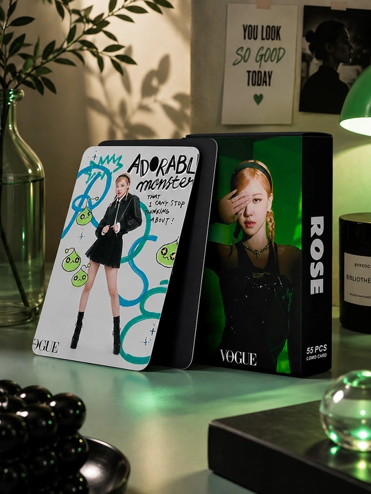 K-Pop BlackPink kolleksion Lomo kartalari — 20 dan ortiq tur, 55 dona - 