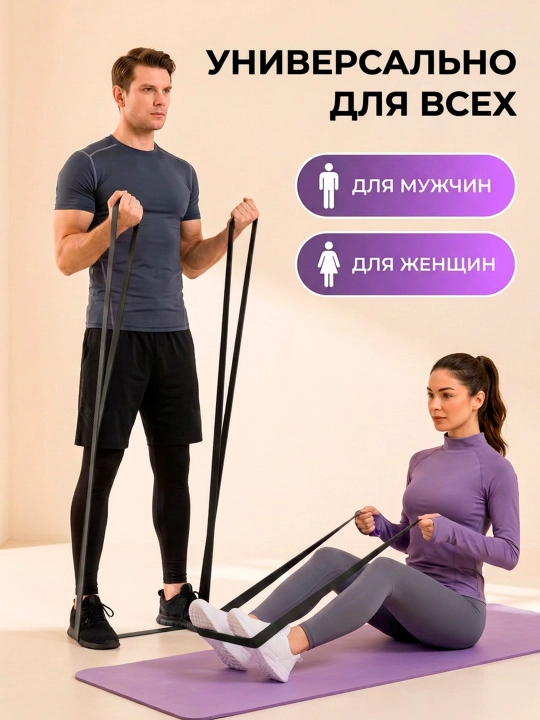 Фитнес резинки – эластичный эспандер band | спорт, фитнес, йога ленты