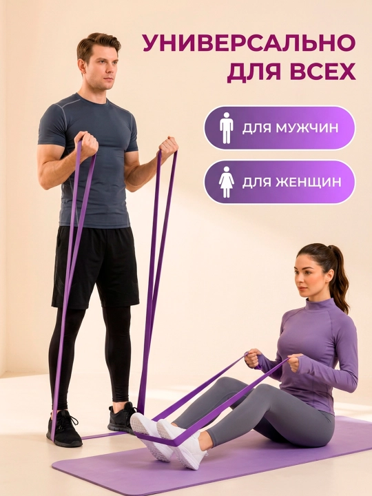 Фитнес резинки – эластичный эспандер band | спорт, фитнес, йога ленты