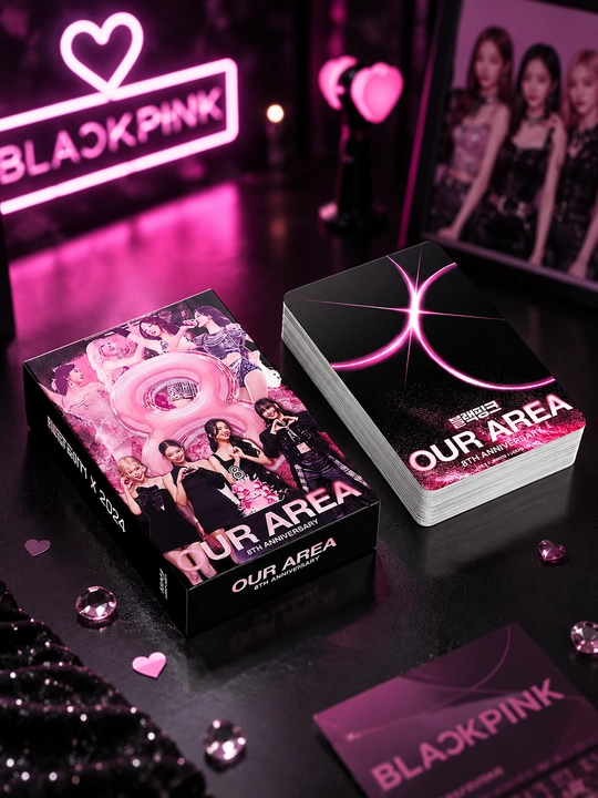 K-Pop BlackPink kolleksion Lomo kartalari — 20 dan ortiq tur, 55 dona - 
