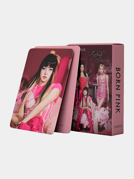 K-Pop BlackPink kolleksion Lomo kartalari — 20 dan ortiq tur, 55 dona