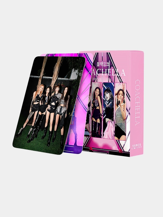 K-Pop BlackPink kolleksion Lomo kartalari — 20 dan ortiq tur, 55 dona