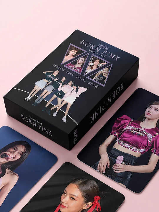 K-Pop BlackPink kolleksion Lomo kartalari — 20 dan ortiq tur, 55 dona - 