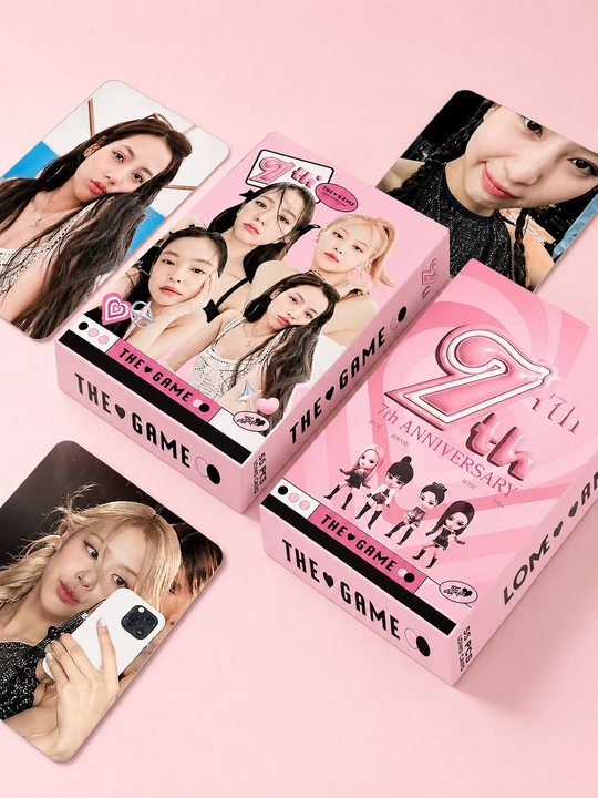 K-Pop BlackPink kolleksion Lomo kartalari — 20 dan ortiq tur, 55 dona - 