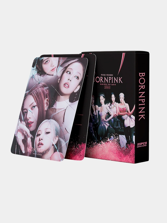 K-Pop BlackPink kolleksion Lomo kartalari — 20 dan ortiq tur, 55 dona