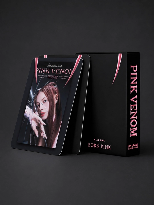 K-Pop BlackPink kolleksion Lomo kartalari — 20 dan ortiq tur, 55 dona - 