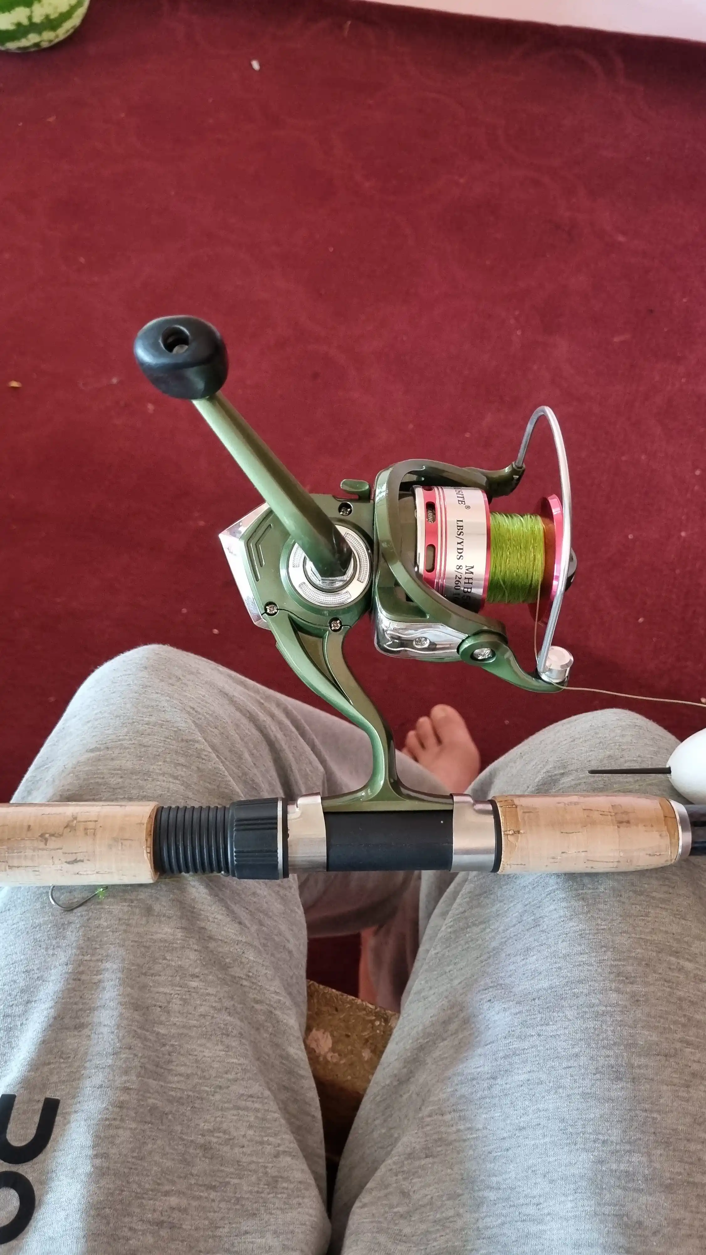 Teleskopik qarmoq IMIN 210-450 sm, test, 40-80 g, yig‘iladigan ixcham