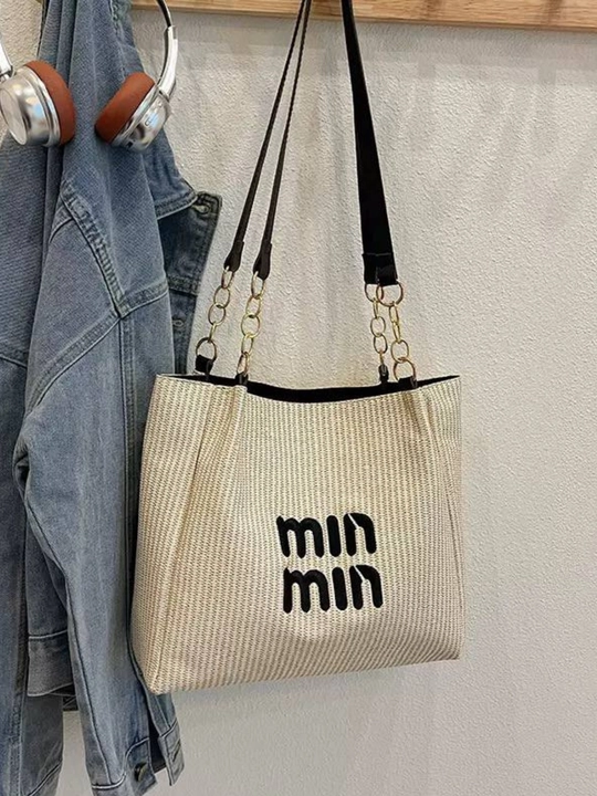 Sumka ayollar uchun MIN MIN, yelkaga osiladigon, o'qish va odatiy kun uchun mos keladi
