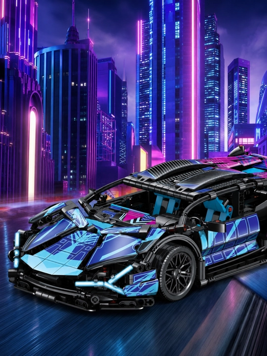 Конструктор lego машина Lego Technic Ferrari, Lamborghini, спорткар