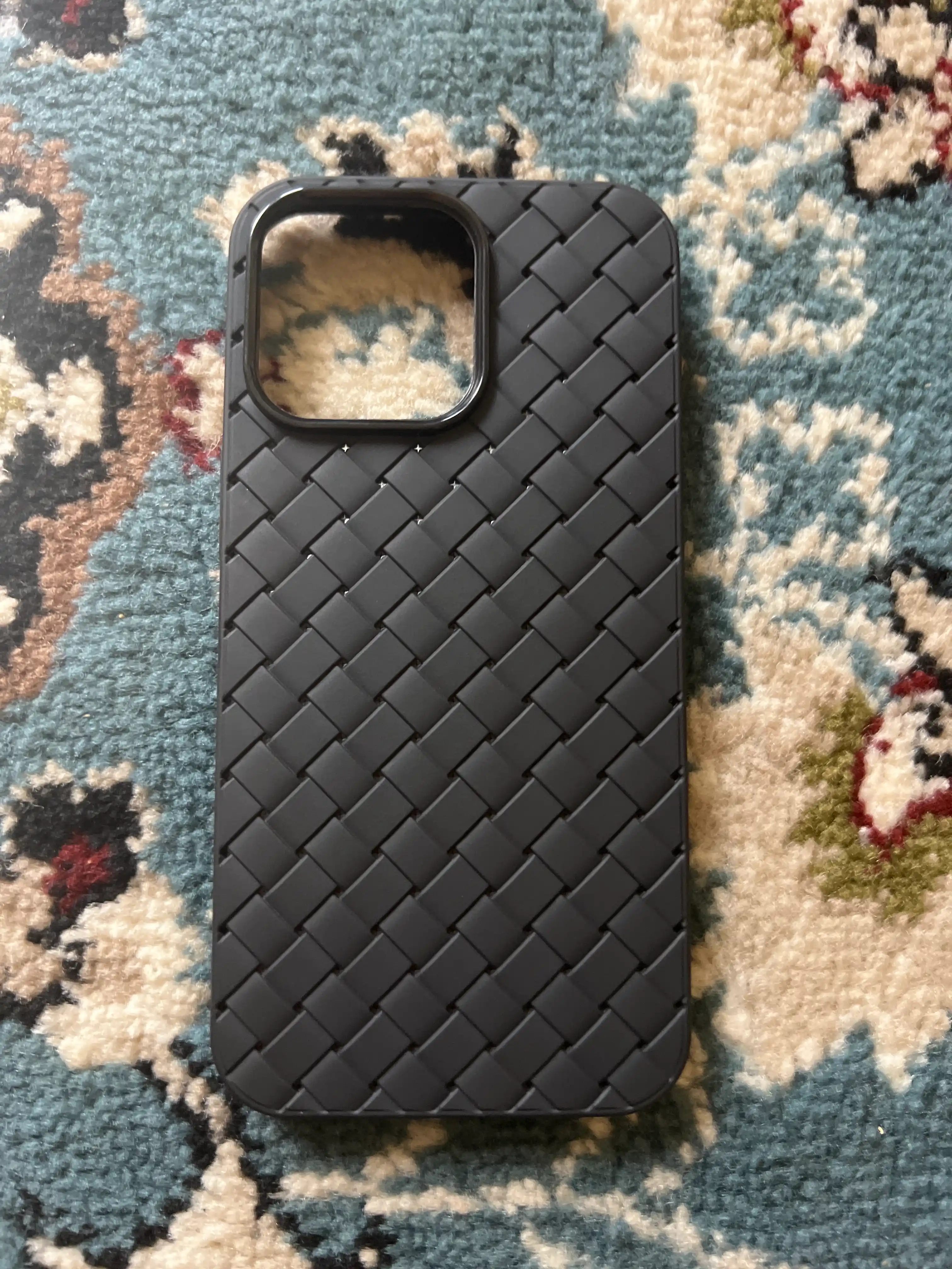 Плетеный чехол для iPhone, от XS до 16 Pro Max, защита камеры, стильный аксессуар