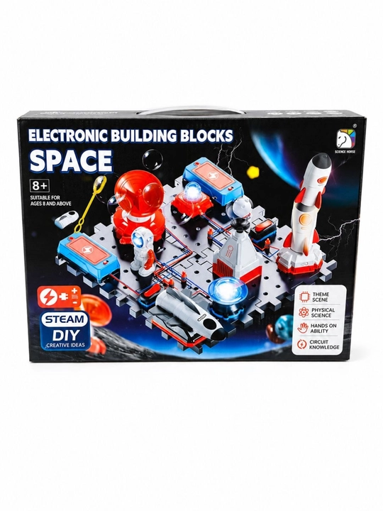 Научный конструктор Science Electronics — электронные схемы и опыты STEAM, 8+