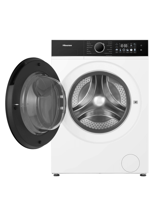Hisense WF3I9043BWFS2 kir yuvish mashinasi 9 kg, Wi-Fi, avtodozator,