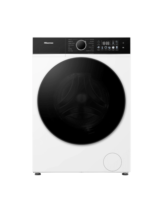 Hisense WF3I9043BWFS2 kir yuvish mashinasi 9 kg, Wi-Fi, avtodozator,