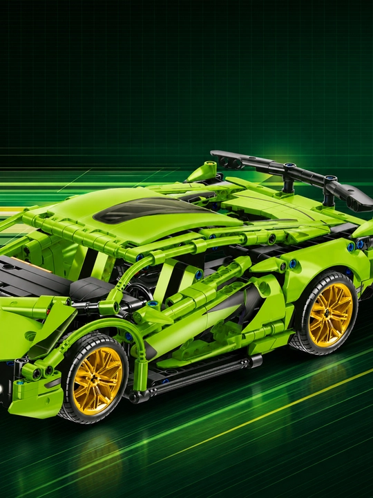 Конструктор lego машина Lego Technic Ferrari, Lamborghini, спорткар