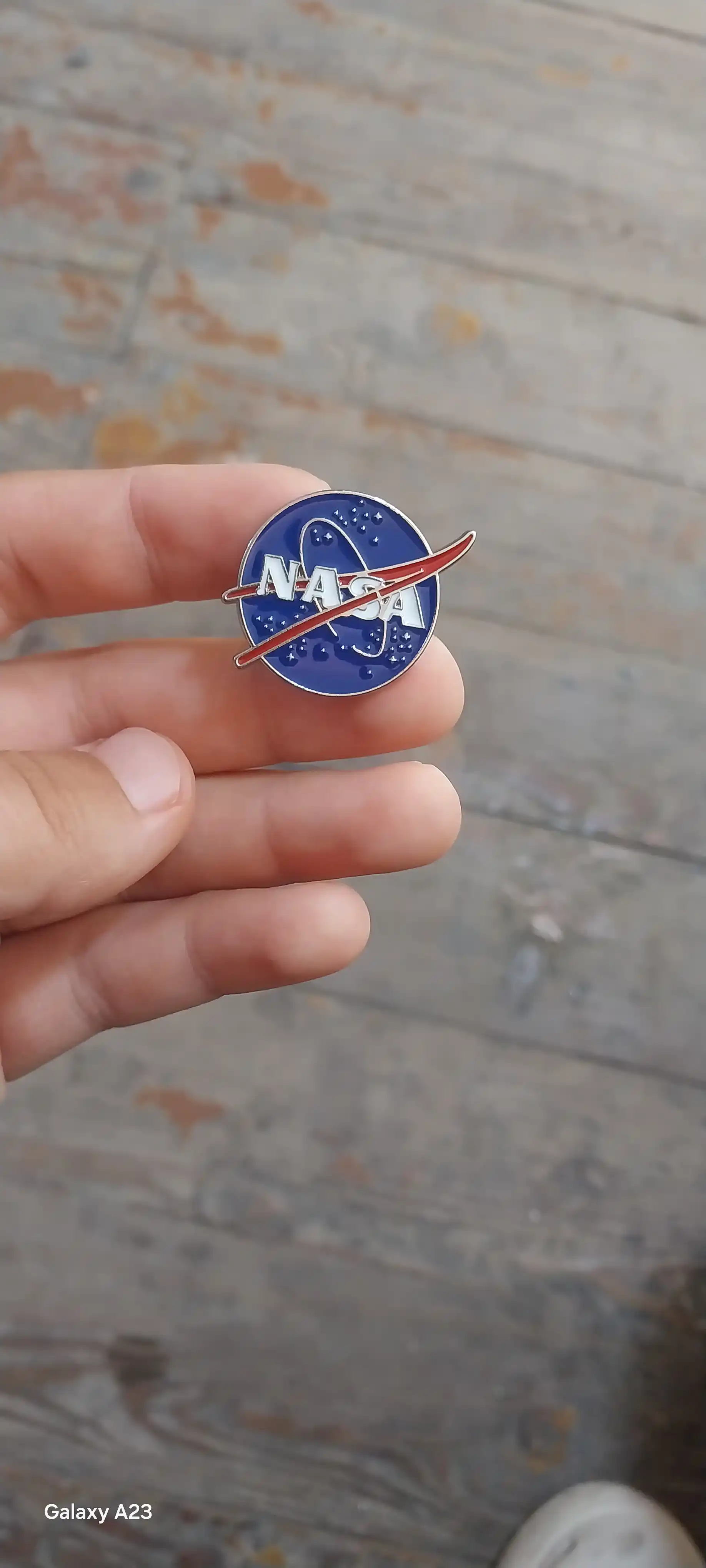 Металлические значки, пин на одежду "Космонавт, ракета, планеты, космос, NASA, луна"