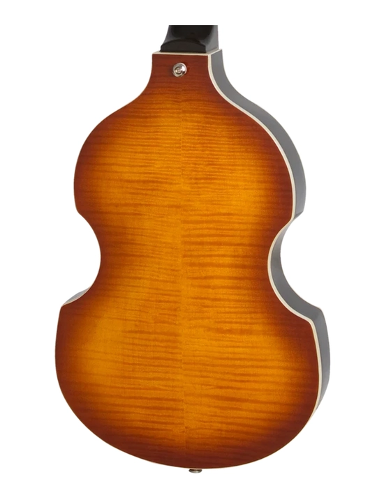 Бас-гитара Epiphone Viola Bass, полуакустический корпус, цвет Vintage Sunburst