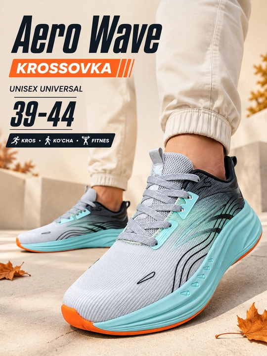 Krossovkalar, Unisex sport krossovkalar, kundalik yurish va fitnes uchun, 39–43 - 