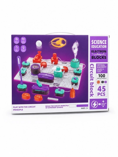 Научный конструктор Science Electronics — электронные схемы и опыты STEAM, 8+