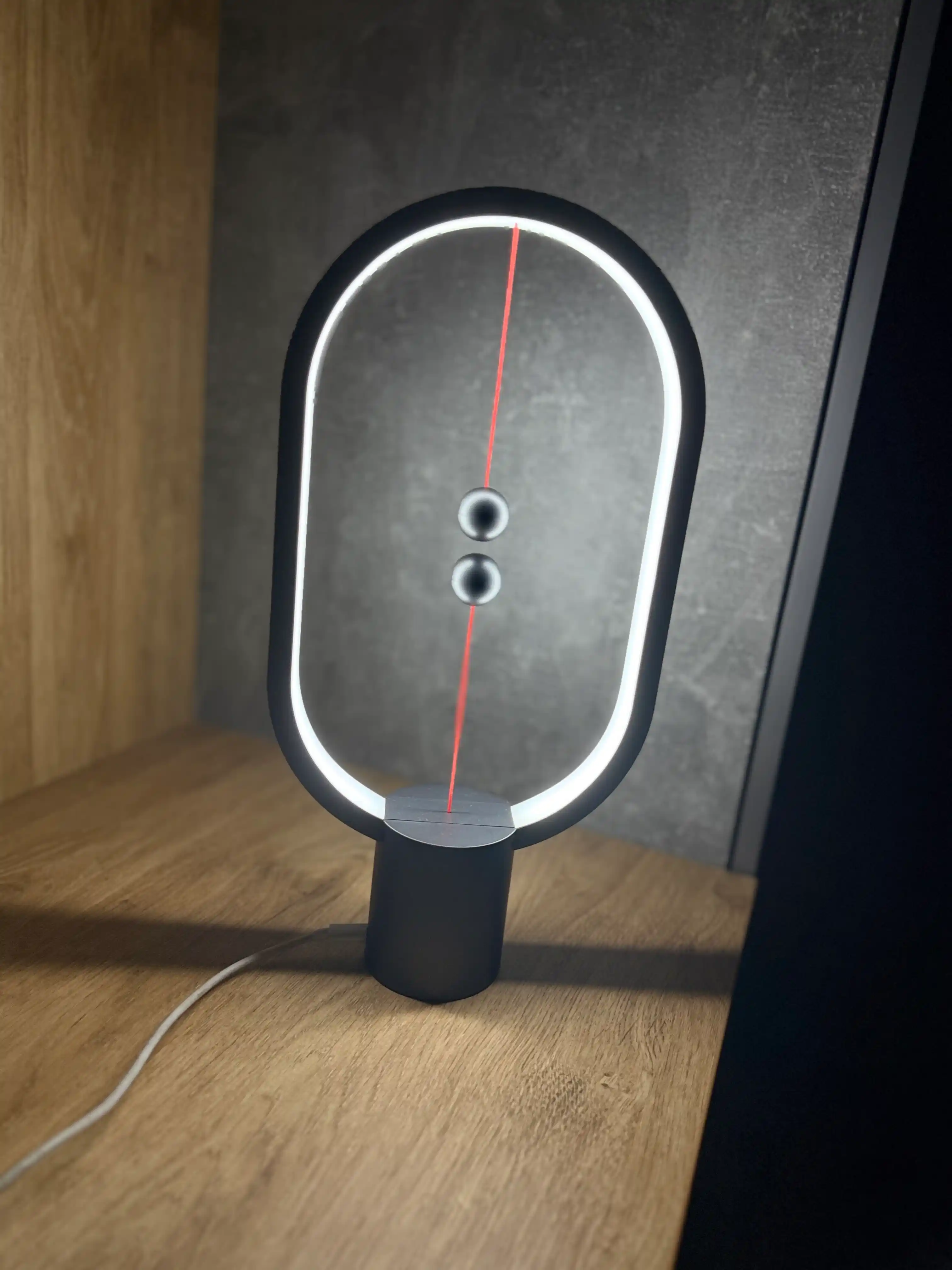 Настольный ночник, светильник заряжаемый, с аккумулятором Hengpro Balance