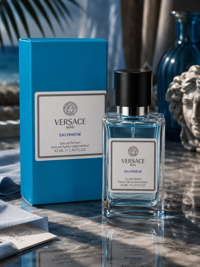 Мужская парфюмерная вода Versace Man Eau Fraîche, 42 мл - 