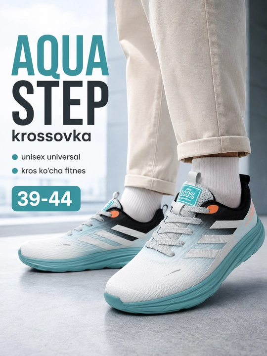 Krossovkalar, Unisex sport krossovka, kundalik yurish va fitnes uchun, 39–43 - 