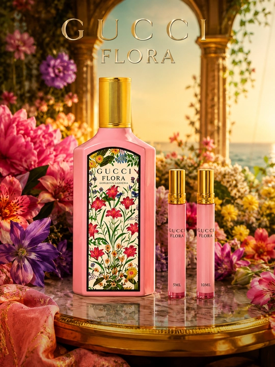 Atir, Ayolar uchun parfiyum, Gucci Flora — hajmi: 3 мл / 5 мл / 10 мл / 50 мл / 100 мл - 