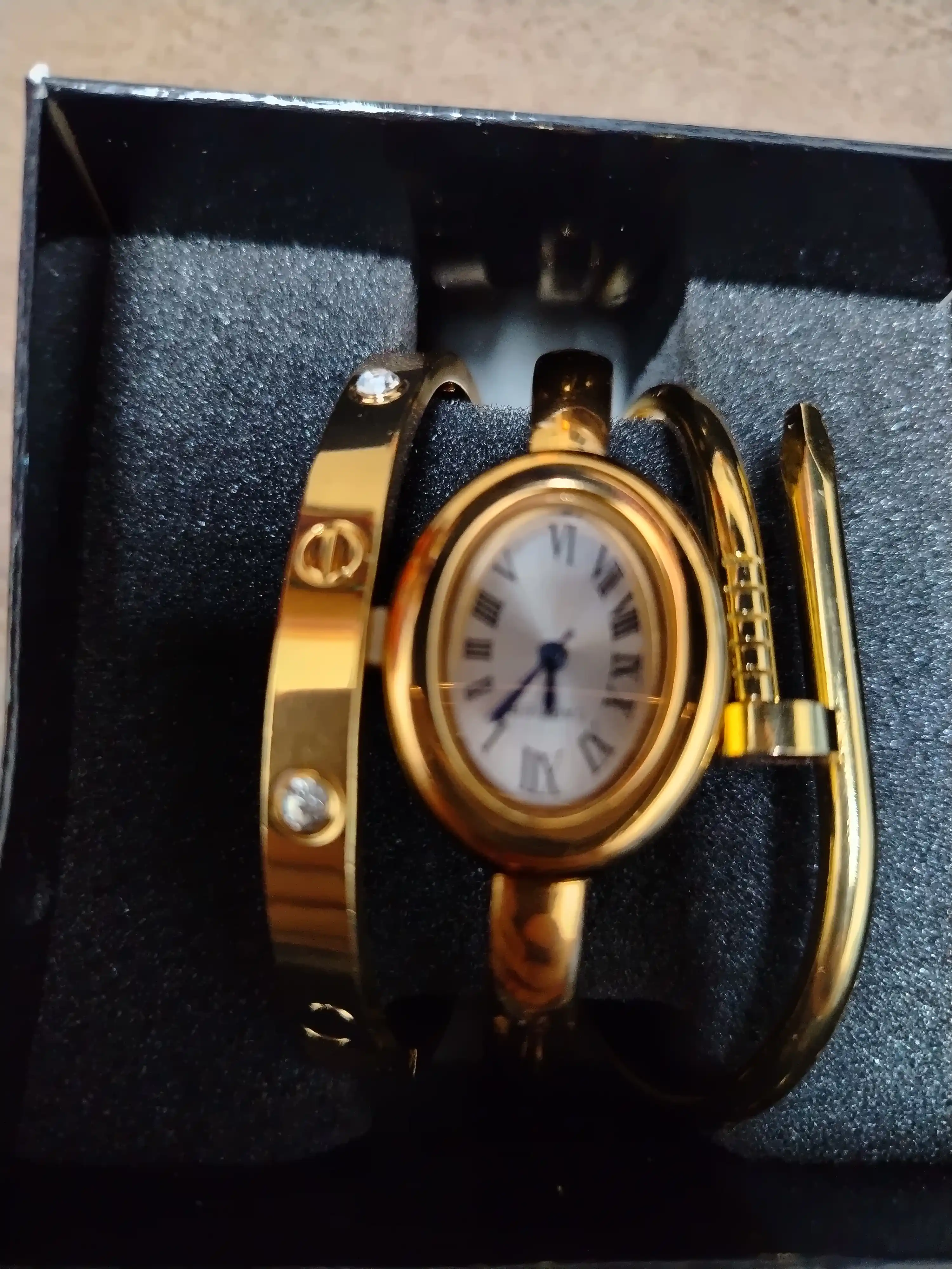 Набор в стиле Cartier из нержавеющей стали