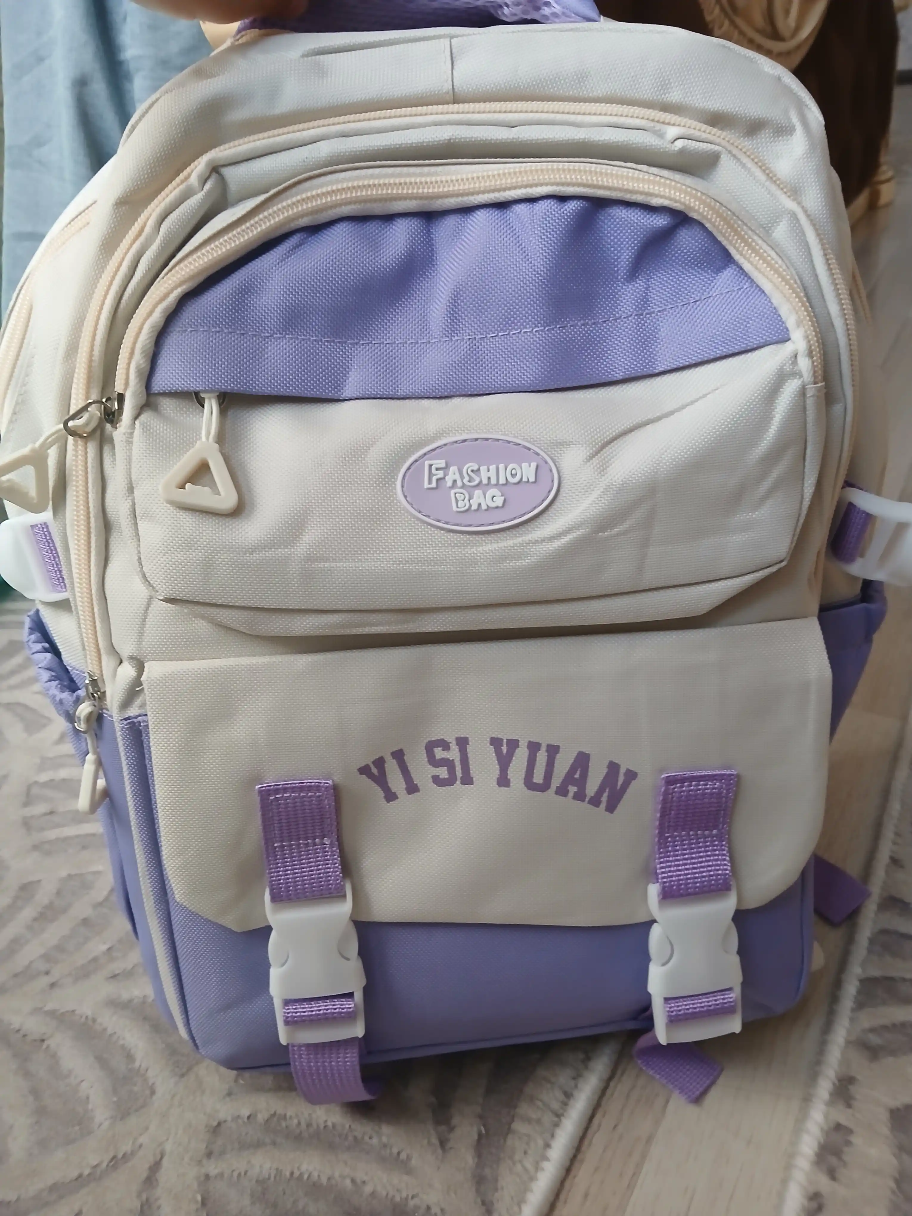 5 ta komplekt maktab sumkasi – Ryukzak + Shopper + Penal + Krossbody + Hamyon