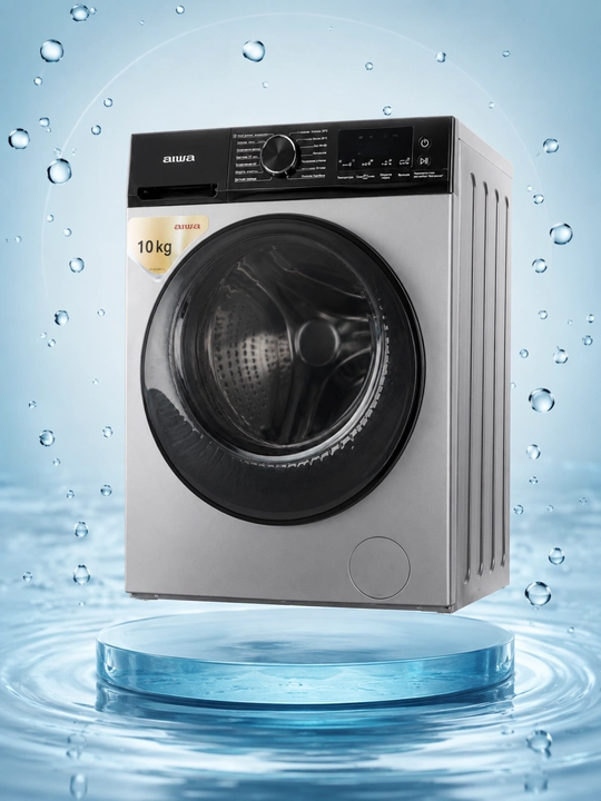 AIWA 10 kg li, invertorli, old tomondan yuklanadigan kir yuvish mashinasi