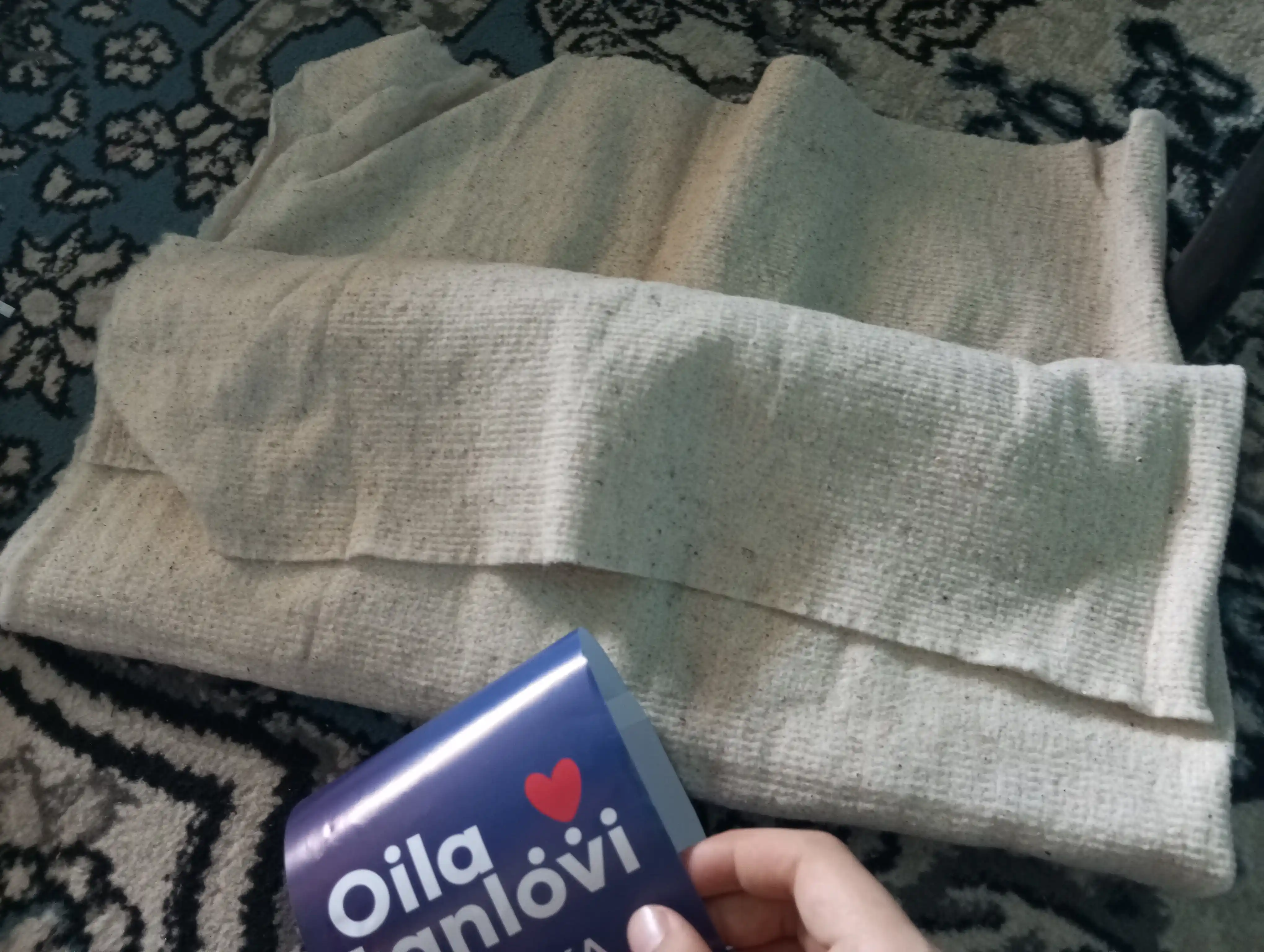 Тряпка для пола Oila tanlovi, хлопковая, универсальная, 85 * 70 см