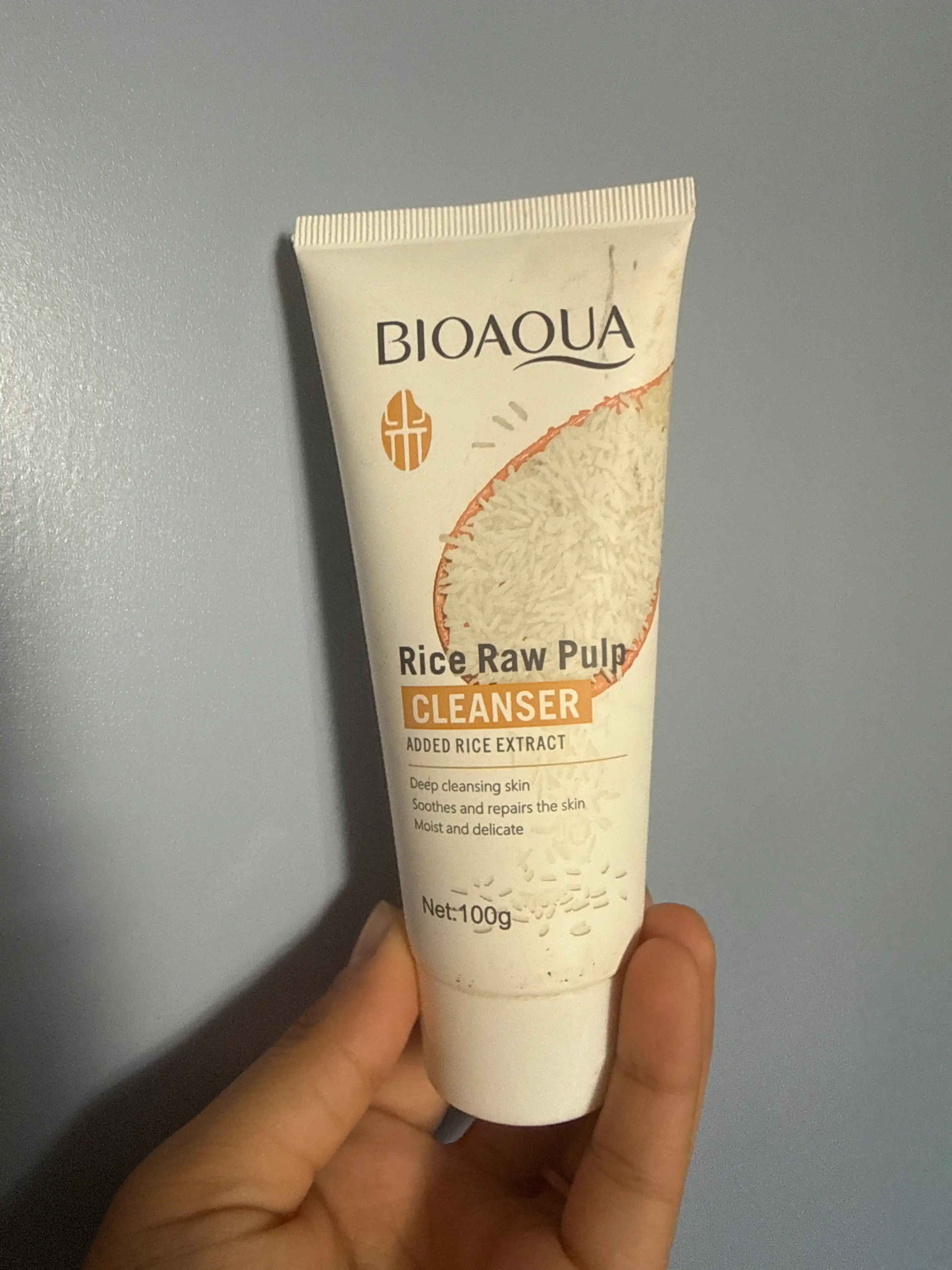 Пенка для умывания с экстрактом риса Rice Raw Pulp Cleanser