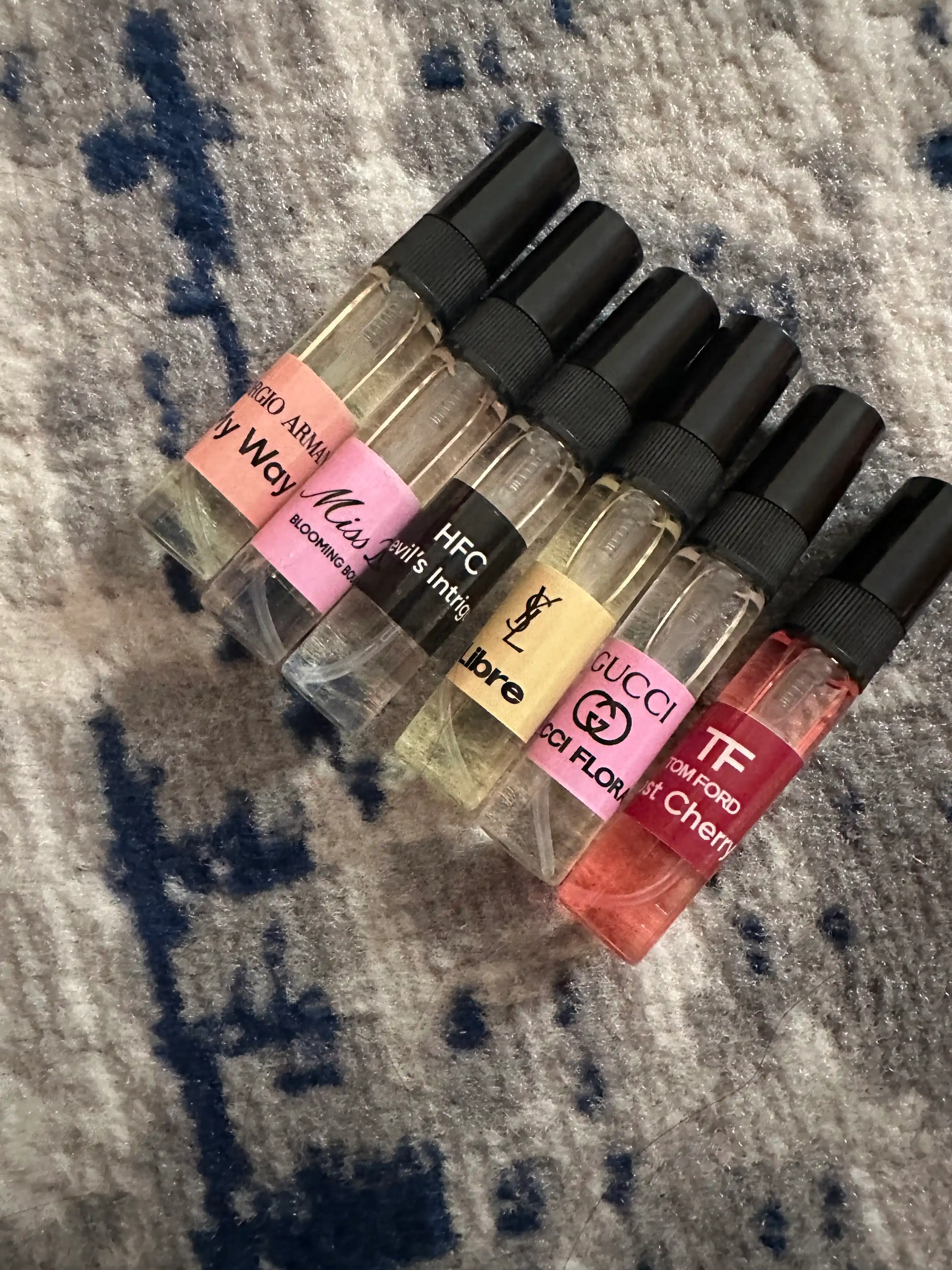 Набор духов для женщин 5 в 1 Libre Lost Cherry Gucci Flora Miss Dior Devil's Intrigue