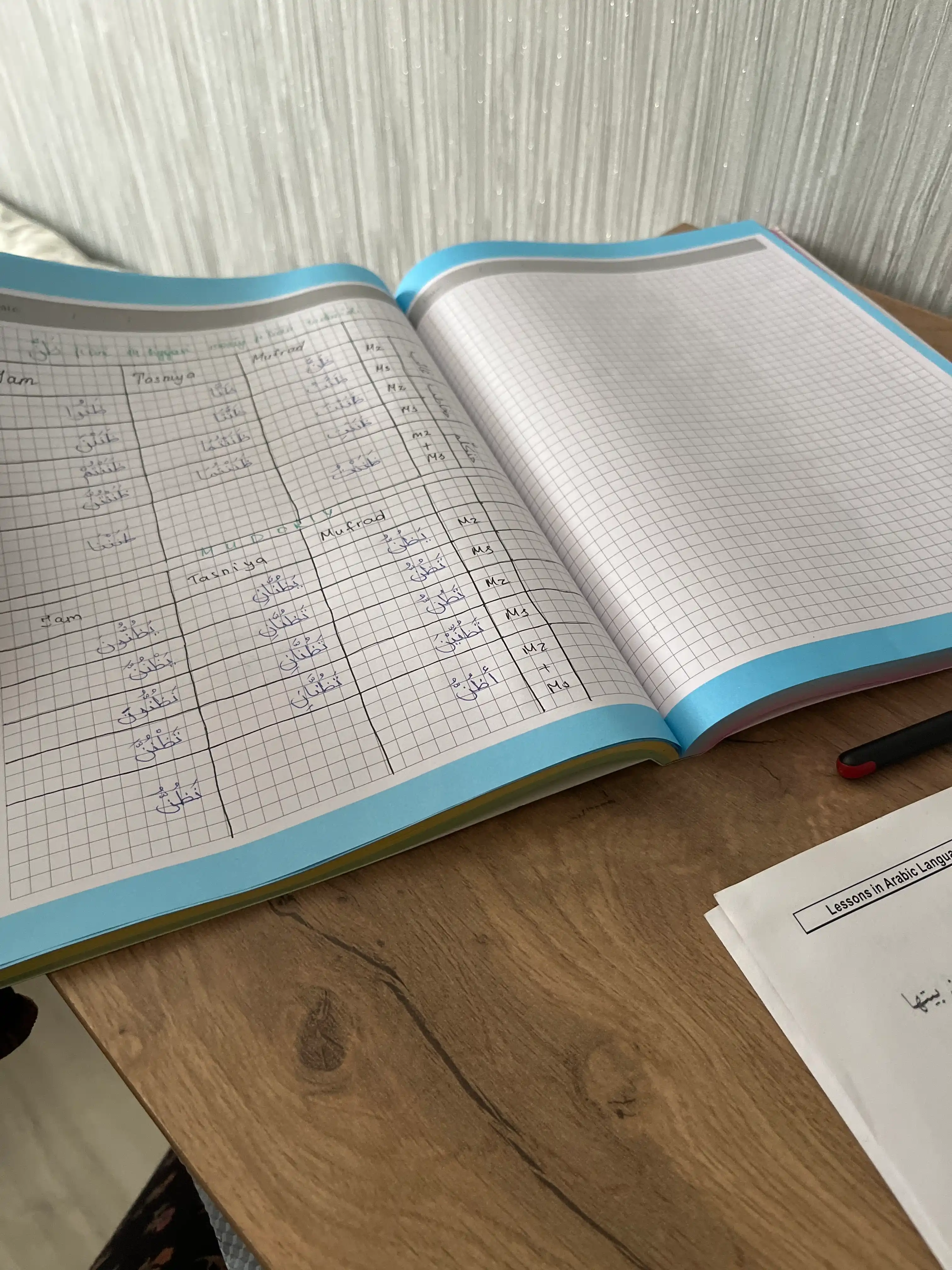 Katta daftar, umumiy, bloknot, A4 formati, 200 varaq, karton qopqoq