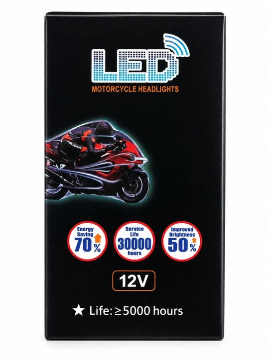 Universal qo‘shimcha 4 linzali LED chiroq (Oq / Sariq yorug‘lik)