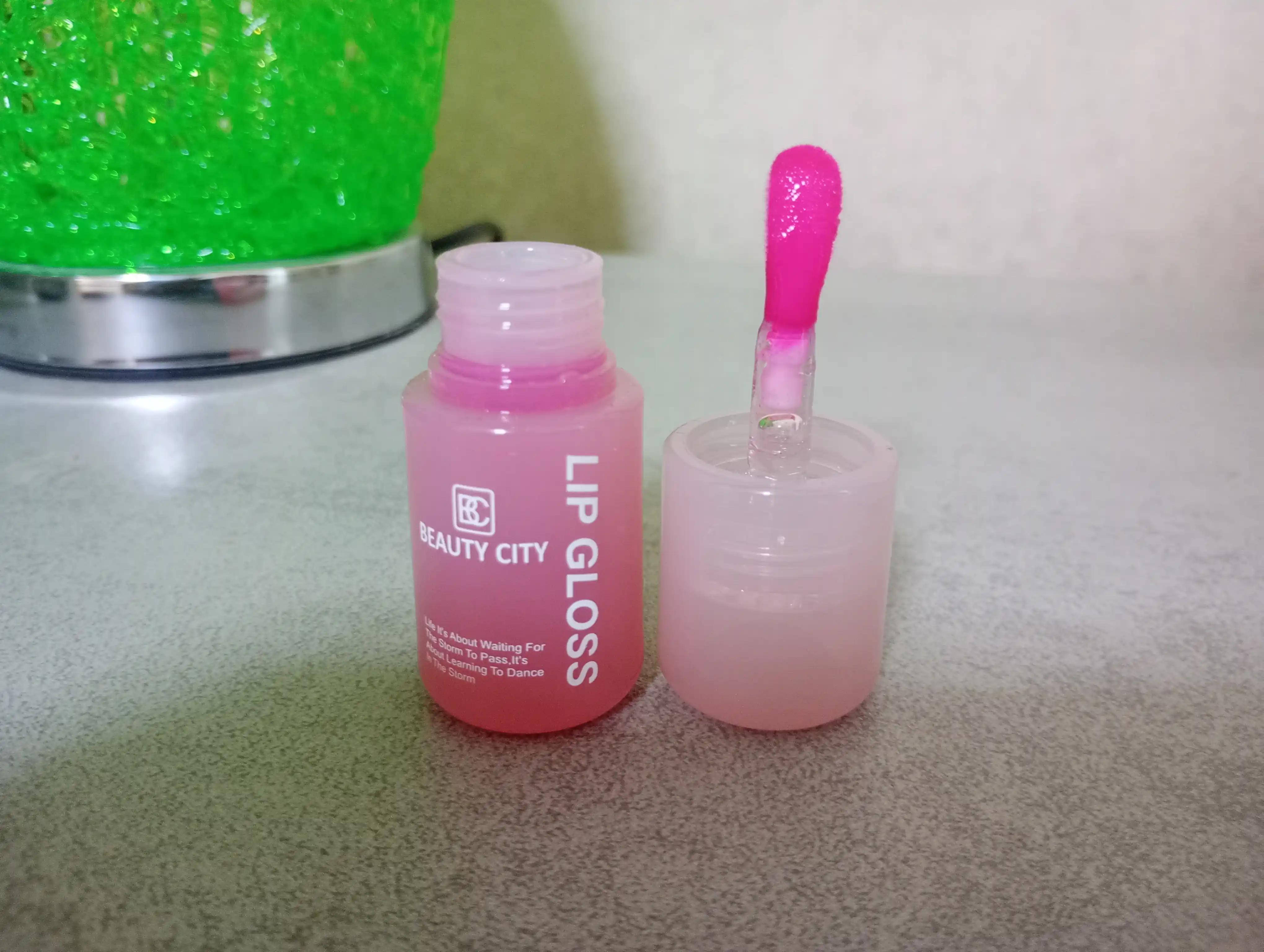 Блеск для губ, двусторонний lip gloss, прозрачный, увлажняющий, с глянцевым эффектом