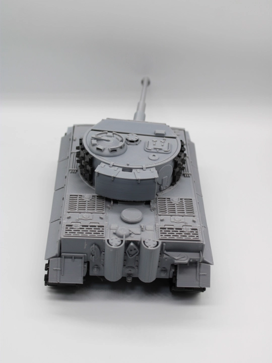 Модель танка Tiger I Тигр 3D-печать / Сувенир для коллекционеров и декора стола - 