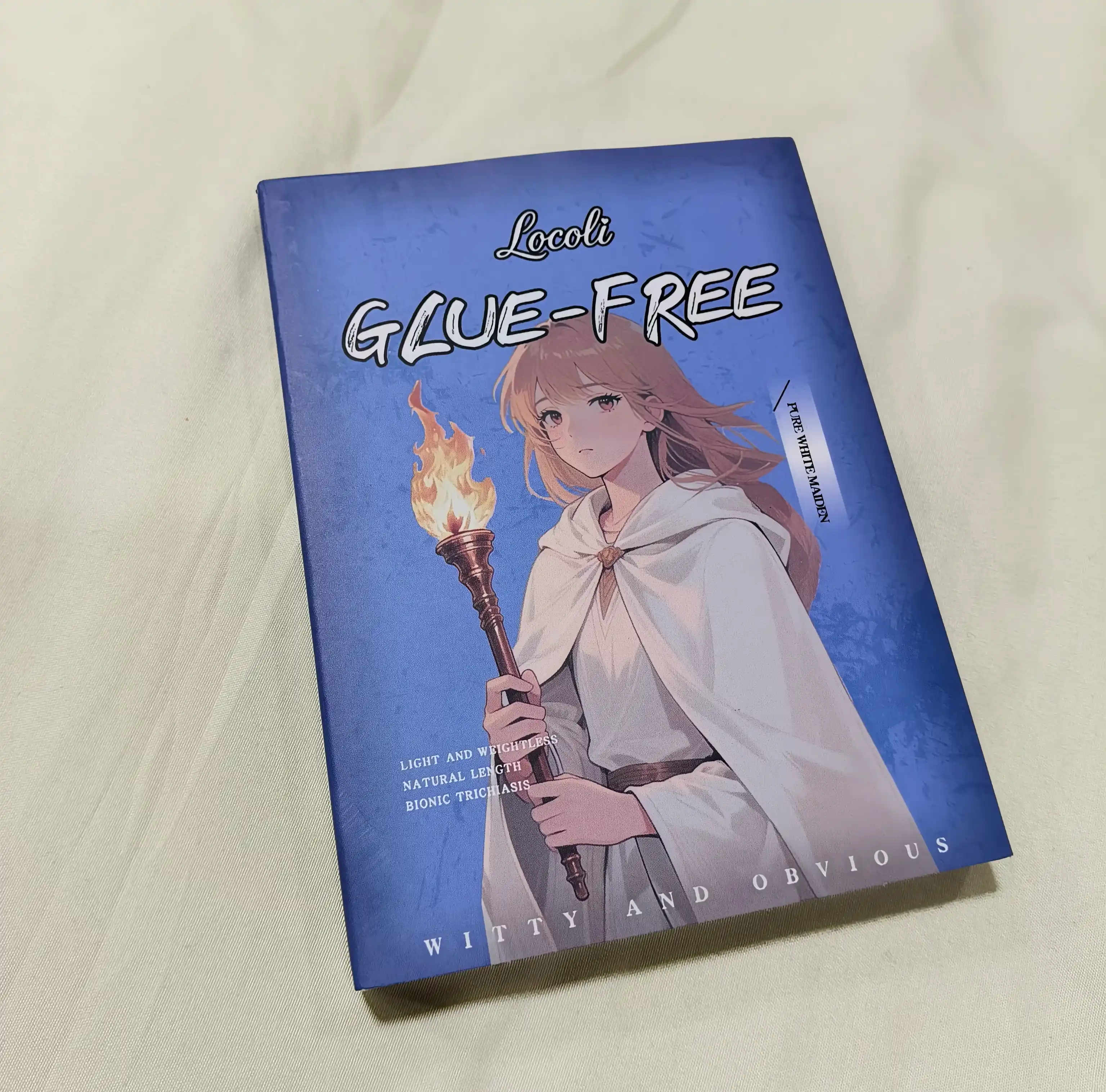 Oʻzi yopishuvchi ulama anime kipriklari, yelim talab qilinmaydi