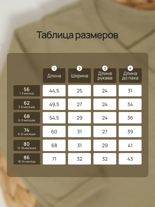 Боди для новорожденных, длинный рукав, хлопок 100% Супер Пупс