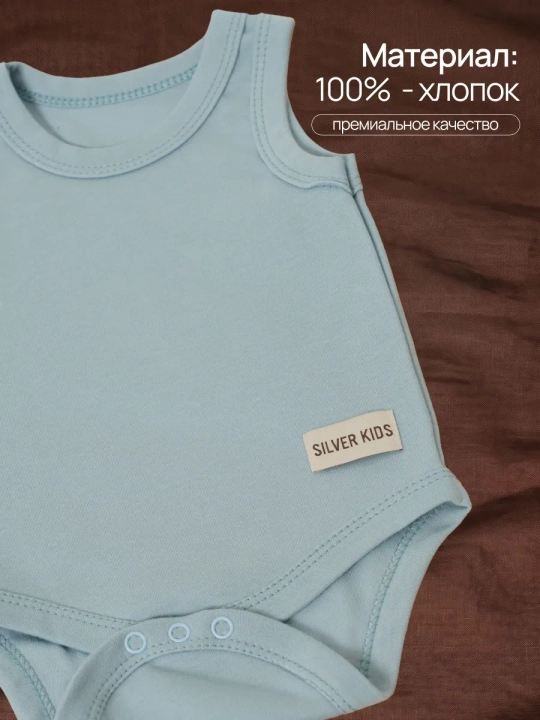 Боди для малышей / короткий рукав / хлопок 100% / Россия