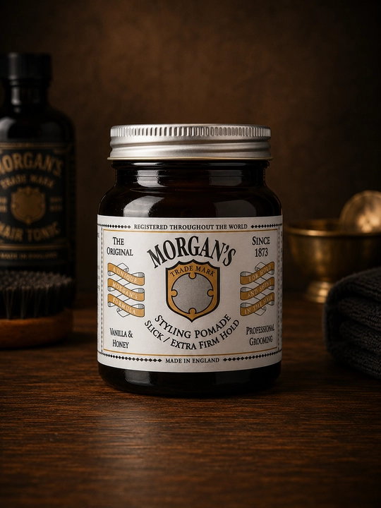 Morgan's Styling Pomade Vanilla & Honey экстрасильная фиксация и блеск - 