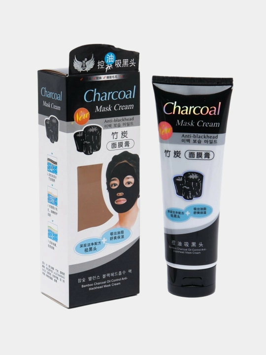 Крем-маска для лица Charcoal Mask Cream, с углем