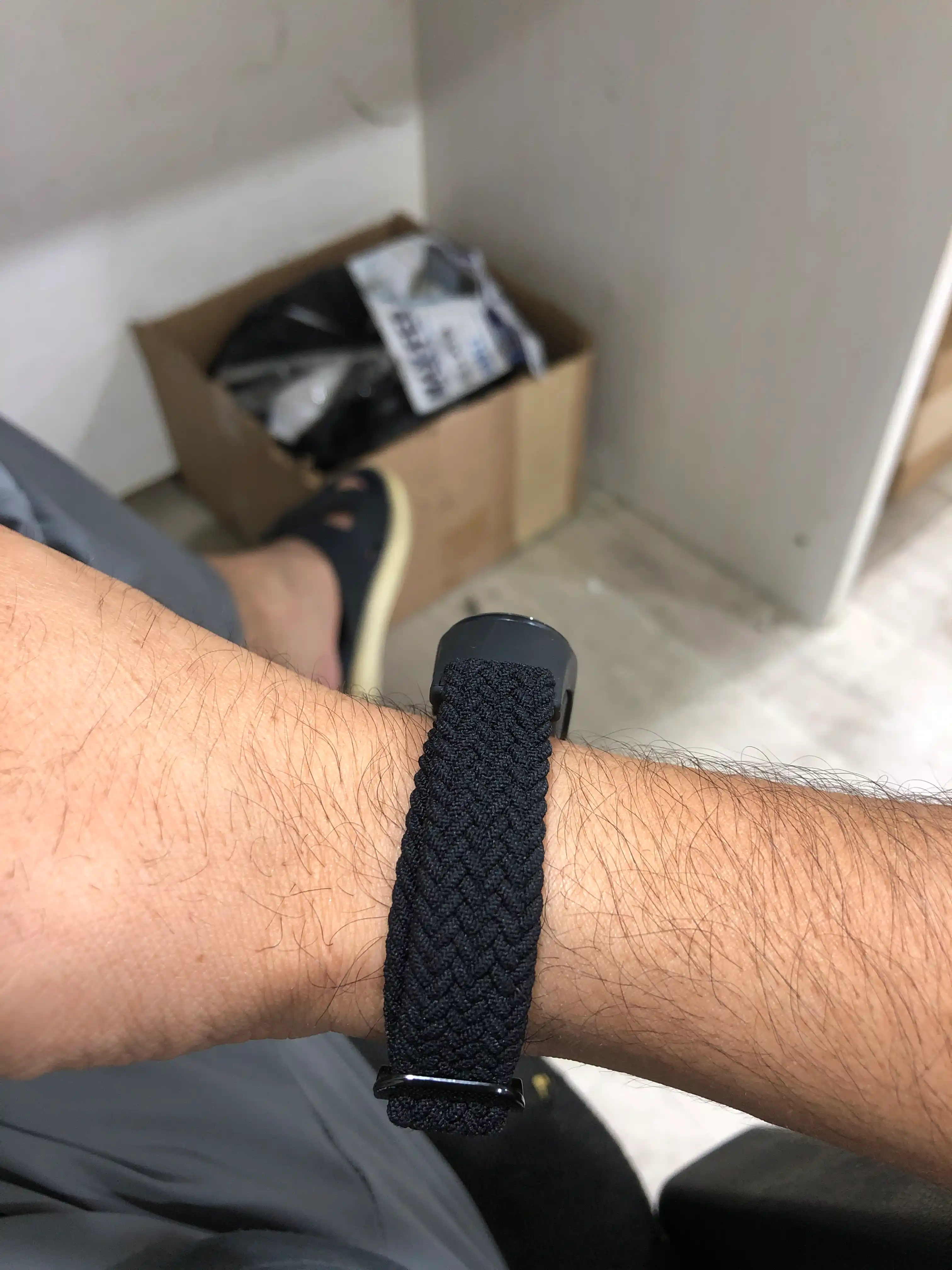 Ремешок сменный, нейлоновый, плетеный для Xiaomi Mi Band 7, 6, 5, 4, 3