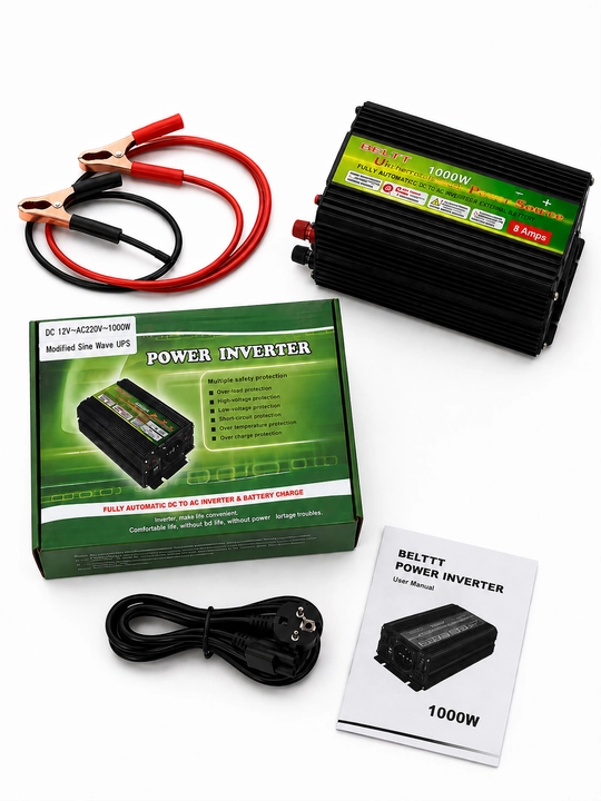 BELTTT 1000W 12v 220v avtomobil IBP-invertor
