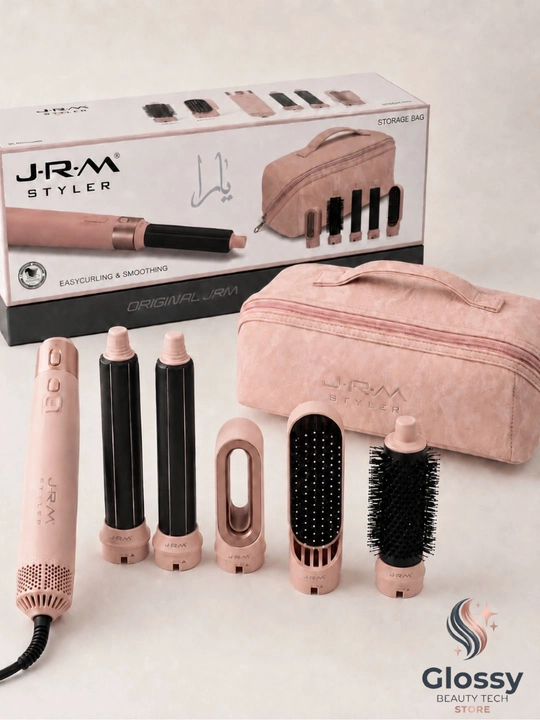 Фен-стайлер Airwrap JRM Styler, воздушная укладка, мультистайлер для волос, 1600W 6 в 1
